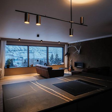 Botnahlid Villa, Mountain And Town Views And Outdoor Sauna Seyðisfjörður Exterior foto