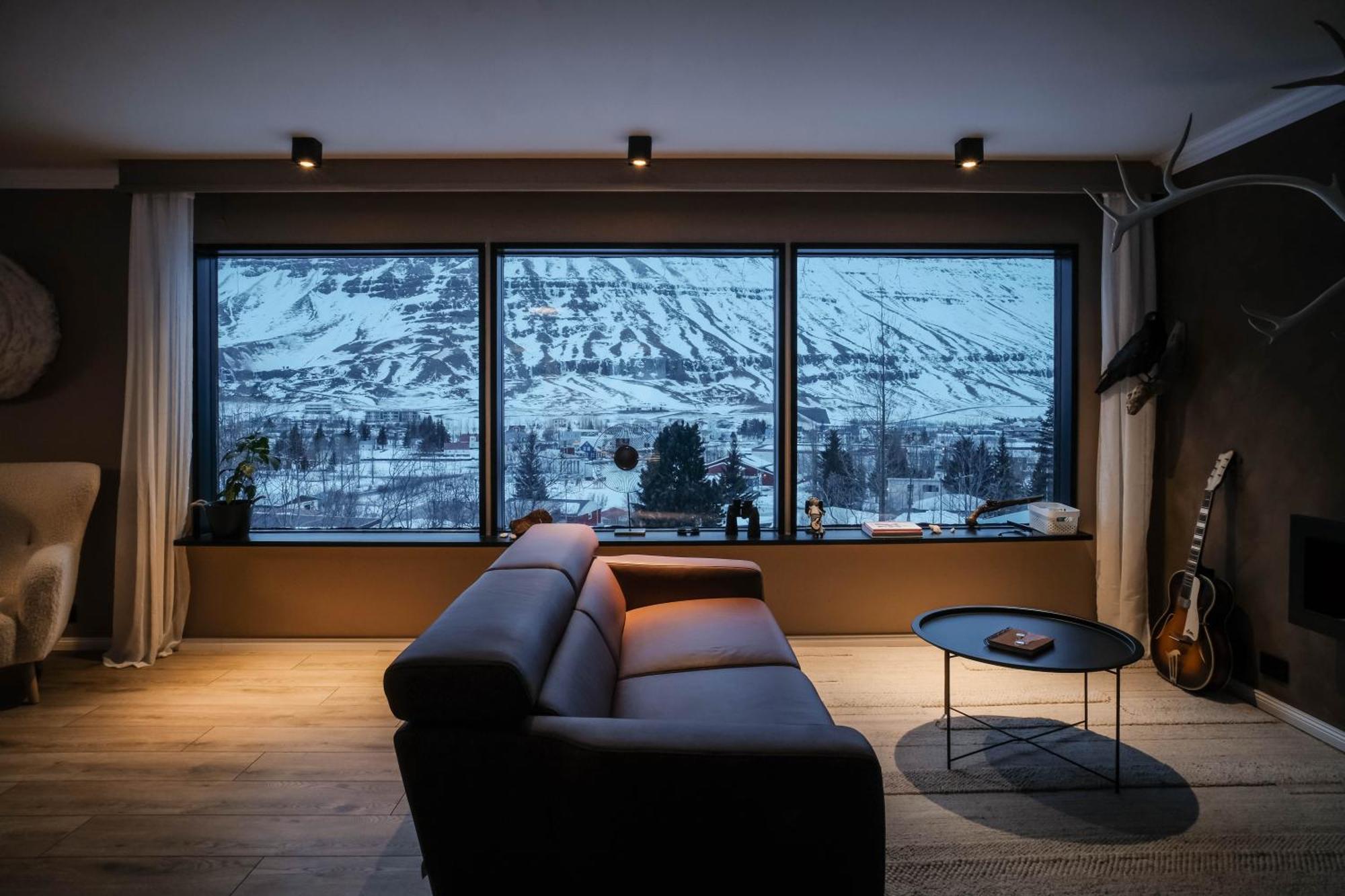 Botnahlid Villa, Mountain And Town Views And Outdoor Sauna Seyðisfjörður Exterior foto